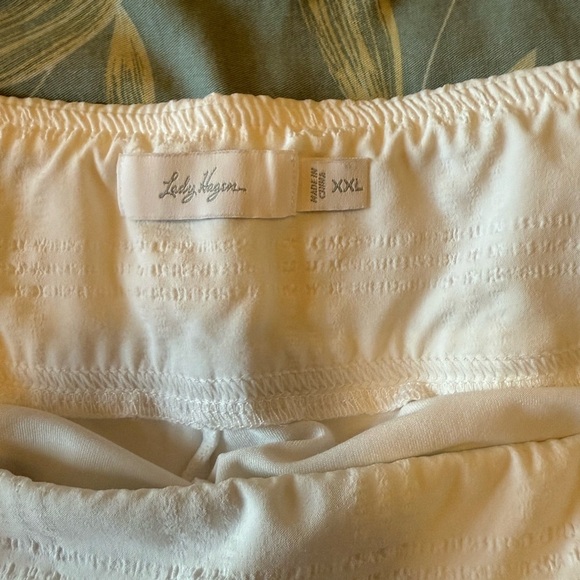 Lady Hagen White Pleated A-line Mini Skirt Size XXL - Picture 5 of 7
